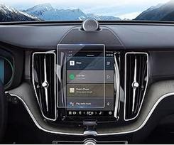 LUWU 2 pakuočių pakuotė, suderinama su "Volvo XC40 XC60 XC90" 2018-2023 2024 navigacijos ekrano apsauga 8,7 colių "Nano" ekrano apsauga 6H atspari įbrėžimams XC40 XC60 XC90 priedai