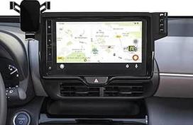 Mobiliojo telefono laikiklis, suderinamas su "Toyota Yaris Cross/Hybrid 2021 2022 2023 2024" mobiliojo telefono laikiklio priedais (skirtas "Yaris Cross/Hybrid 2021-2024", 9 colių)