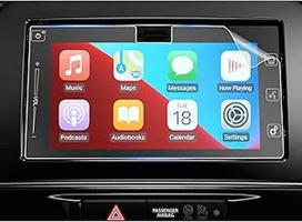 SHAOAHO suderinama su Suzuki Vitara ly LY/Ignis/Swift/Suzuki Jimny 2017-2023 2024 Automobilinės navigacijos apsauginė plėvelė 7 colių GPS PET skaidri ekrano apsauga 4H Suzuki Jimny priedai [2 pakuotės]