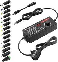 SHNITPWR Universalus maitinimo šaltinis 9V~36V 4A 144W DC 9V 12V 14V 19V 24V 30V 36V Reguliuojamas kintamosios srovės nuolatinės srovės adapteris 5,5x2,5 mm su 14 antgalių CCTV kameros garsiakalbiui