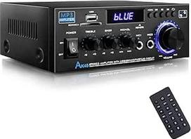 Stereo imtuvas ir stiprintuvas Home Audio Bluetooth 5.0A namų stiprintuvas FM radijas USB SD kortelė