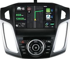 [6G + 128G] IPS 9 colių "Android 15" automobilinis radijas "Ford Focus 2011-2019" su "Navi Octa Core" [Integruotas 4G LTE/DAB+/CarPlay/Android Auto/DSP/GPS/Bluetooth 5.0/WLAN/USB/AHD/360 kamera
