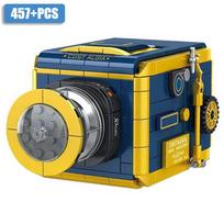 Miesto Hasselblad 503cx Kamera Skaitmeninė veidrodinė Retro dviračio objektyvo veidrodinė Kamera Modelio konstravimo kaladėlės „Pasidaryk pats“ Kaladėlės Žaislai Vaikams Dovanos