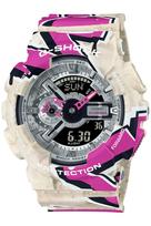 Casio Street Spirit serijos daugiaspalvis laikrodis G-Shock GA-110SS-1AJR Vyriškas
