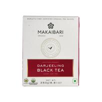 Makaibari Darjeeling juodoji arbata | 250 g laisvų lapelių | Monokartoninė arbata | Stipri juodoji chai | Rinkta rankomis | Stipraus skonio chai