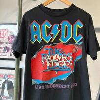 VINTAGE 1990 | ACDC The Razors Edges koncertinė grupė Unisex AHN00840 unisex marškinėliai S