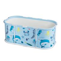 45  Didelė sulankstoma vonia Ypač didelė sulankstoma vonia su plastikiniu rėmu Laisvai stovinti su apsuptimi Sulankstoma vonia Šeimos SPA vonia maudymuisi 1 Set