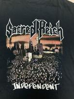 Vtg Sacred Reich - Nepriklausomas Juodas Dydis S iki 4XL Dovana QQ1076 Unisex Marškinėliai L