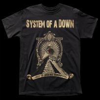 System of a Down SOAD PYRAMID Black Unisex T-shirt Size S-5XL CS074 Unisex T-Shirt M
