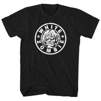 White Zombie Klasikinis Zombis Vyriški Roko Ir Roko Muzikos Klasikiniai Marškinėliai Juodi Unisex Marškinėliai M