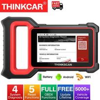 OBD2 skaitytuvas – „Thinkcar“ – S6 – 4 sistemos – 10 OBD2 funkcijų – TPMS EPB atstatymas juoda