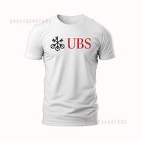 UBS Investicijų banko logotipas juokingi marškinėliai Dydis S-5XL JAV Unisex marškinėliai XXXL