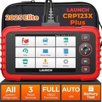 Diagnostinis skaitytuvas - LAUNCH - CRP123X Plus - OBD2 - 5 colių jutiklinis ekranas - Nemokamas Wi-Fi atnaujinimas