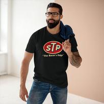 STP Racing Team Aliejaus Logotipas Vyriški Juodi Marškinėliai Dydis S iki 5XL Unisex Marškinėliai XXXXL