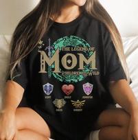 Legendinė mama marškinėliai, Zelda mamos marškinėliai, Breath Of The Wild dovana Unisex marškinėliai XXL