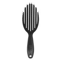 Šepetys plaukams OSOM Professional Flexible Hair Brush OSOMP02828, lankstus, juodos spalvos, 225 mm