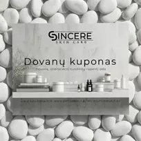 Dovanų kuponas - SincereSkin.lt - 100 €
