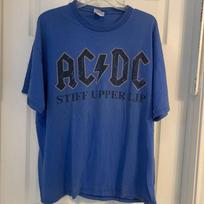 Vintage ACDC  Stiff Upper Lip 00s Retro Rock Tee S–4XL Unisex T-Shirt L