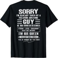 Mane užvaldė nepaprastai šaunus vaikinas, gimęs gruodį, ant marškinėlių Unisex T-shirt S