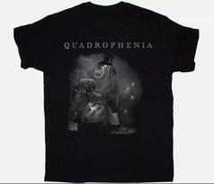 The Who Quadrophenia 1973 Unisex Juodi Medvilniniai Marškinėliai S-5XL Unisex Marškinėliai S black