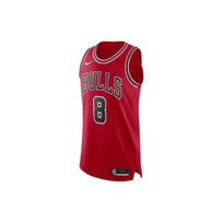 Nike Krepšinio Marškinėliai Žaidėjo Versija Chicago Bulls Išvykos Zach LaVine Nr.8 EU XL raudona