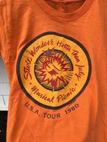 Stevie Wonder karštesnis nei liepa 1980 m. Turas 1 pusės Pilno dydžio S-5XL SS177 Unisex Marškinėliai S