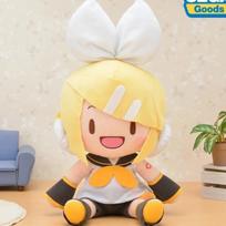 Pliušinė lėlė Hatsune Miku Anime Dekoracija Skudurinė lėlė Pliušiniai žaislai Nešiojama mergaitės dovana Žaislinės figūrėlės Rin Kagamine Len Kagamine Mielas