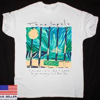 Tame Impala Lonerism BALTINĖ MEDVILNINĖ Pilno dydžio S-5XL SS909 Unisex Marškinėliai XL