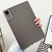 Soft TPU Tablet Case For Xiaomi Redmi Pad SE 11  2023 Transparent Silicone Protective Back Cover For Redmi pad SE 8.7inch 2024 Redmi SE 8.7inch raudona