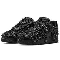 Nike Air Force 1 Juodi 2021 - CV7668001 Moteriški Batai EU 36.5 juoda