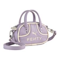 Puma X Fenty Pocket Grip Bag Fashionable Versatile Shoulder Crossbody Tote Women bags Light-Purple 092562-01 Light Purple
