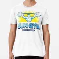 Sun Gym Skausmas ir Nauda S dydžio iki 5XL Pagaminta JAV Marškinėliai Unisex Marškinėliai L