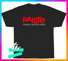 PAISTE CYMBALS SOUNDS GONGS Logo  american funny t shirt SIZE S-5XL Unisex T-Shirt XXXXL