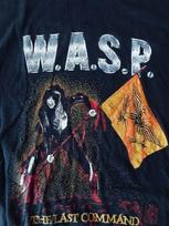 WASP 1985 m. turo perspausdinti medvilniniai juodi unisex marškinėliai, visų dydžių, 15D556. XL