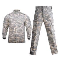 Taktinė karinė uniforma kamufliažinė armijos vyrų apranga Specialiųjų pajėgų Airsoft kareivio treniruotės kovinė striukė kelnių vyriškas kostiumas L