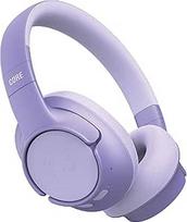 "Fresh 'n Rebel Clam Core" "Bluetooth" ausinės per ausis su ENC mikrofonu (puikūs skambučiai), belaidės ausinės su garsumo reguliatoriumi ir grojimo/pauzės mygtukais, 45 valandų trukmės (violetinės spalvos)