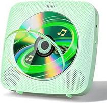 "Gueray" nešiojamasis CD grotuvas: Daiktai: Radijo kompaktinių diskų grotuvai Vaikų CD grotuvas Discman su 1800 mAh akumuliatoriumi Garsiakalbis Nuimamas dulkių dangtelis Nuotolinio valdymo pultas FM radijas USB AUX funkcija Žalias