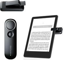 "Hogance Kindle Flip" nuotolinio valdymo pultelis "eBook Page Converter" elektroninių knygų puslapių keitiklis "iPad" "Android" planšetiniams kompiuteriams "Kindle" priedai (juodas-1, vidutinis)