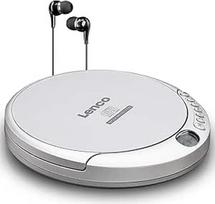"Lenco CD" nešiojamasis CD grotuvas "Walkman Discman" su ausinėmis ir "Micro USB" įkrovimo laidu