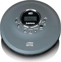 "Lenco CD-400" nešiojamasis CD grotuvas, "Discman DAB+" radijas, CD, CD-R/RW, MP3 grotuvas, stočių atmintis, garso knygos funkcija, apsauga nuo smūgių, integruotas 1000 mAh akumuliatorius, pilkas