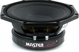 "Master Audio LST08/8" 1 profesionalaus žemų dažnių garsiakalbio 20 cm 20 mm 8 colių 300 W RMS 600 W maksimali varža 8 omų jautrumas 99 dB, skirtas namams