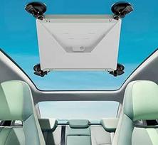 "Mwin Starlink Mini Car Mount" - "Starlink Mini" priedų laikiklis langams ir stoglangiams, "Starlink Mini" siurbtuko laikiklis, tinkamas automobiliams, priekaboms, valtims ir sunkvežimiams (šviesiai žalias)