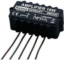 AMPLIFIER MODULE UNIVERSAL 18W 20VDC AT 4ohm LOUDSPEAKER 80mV 31X35X23mm NAUJAS