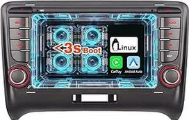 Belaidis "CarPlay" ir "Android" automobilinis radijas, "Linux" sistema AM/FM/RDS "Bluetooth 5.0" radijas su jutikliniu ekranu ir fiziniu garsumo valdymu, greitas paleidimas, "Plug & Play" automobilinis radijas, skirtas "Audi TT MK2 8J" 2004-2015 m.
