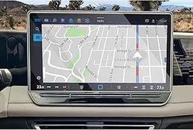 CDEFG Suderinama su VW Tiguan 3 2024 2025 R-Line Navigation Apsauginė plėvelė Grūdintas stiklas 9H atsparus įbrėžimams 15 colių GPS ekrano apsauga Automobilinės navigacijos plėvelė Ti-guan 3 2024 Priedai
