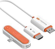 j5create ScreenCast Mini Duo Type-C belaidis HDMI siųstuvas ir imtuvas, 1080p@60Hz, mažas vėlavimas, 5G+2.4G išėjimas, skirtas transliacijai iš išmaniojo telefono / planšetinio kompiuterio į televizorių (JVAW60)
