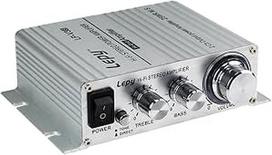 LEPY LP-VS3 25Wx2 stiprintuvas + "HiFi" uždelsta apsauga Suderinamas su kompiuteriu, "iPod", mobiliaisiais telefonais arba MP3 grotuvais DAC ir kt.