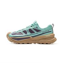 Li Ning CF Su Xing Chuan SE Smūgio sugėrimas Atšokimas Atsparūs dėvėjimuisi Vandeniui Atsparūs Žemo profilio Lauko Žygiai Batai Unisex Žygiai Batai Žali Violetiniai AHTV015-4 43