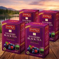 Juodoji Ceilono arbata IMPRA Wildberry 100  g.