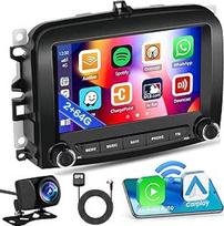 "Android 15" 2GB/64GB automobilinis radijas GPS navigacija "Fiat 500L" 2013-2019 m. Radijas Belaidis "Carplay" Android automobilis, 7 colių jutiklinis ekranas, GPS navigacija, WiFi, BT, USB, FM RDS, EQ, MIC, galinio vaizdo kamera